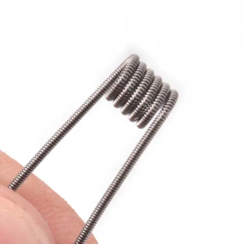 10 pçs/caixa torcido fundido colmeia clapton bobinas pré-construídas envoltório alienígena mix torcido quad tigre aquecimento 0.5ohm bobina para tanque rta rda rdta