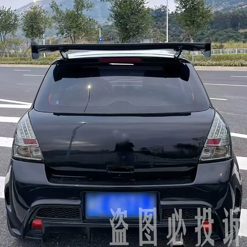 

For 2005-2015 Suzuki SWIFT Sport High quality pure carbon fiber tailgate trim rear spoiler automotive accessories FRP GT style
