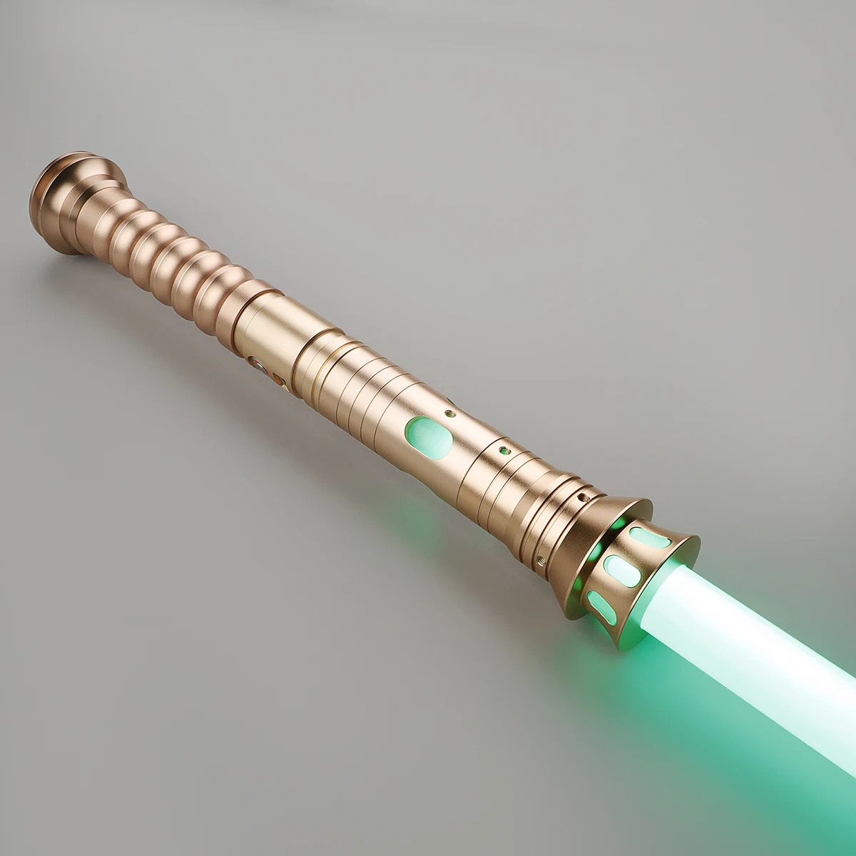 JoyaceSaber Jedi Lightsaber Metal Handle Pixel Light Sabers Smooth Swing Heavy Dueling Laser Sword Flash On Clash Luminous Toys