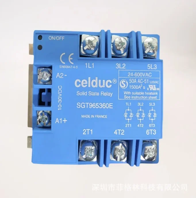 2026 [Fake One Penalty Ten] SGB965360E Side CELDUC Solid State Relay, Can Replace SGB963360E