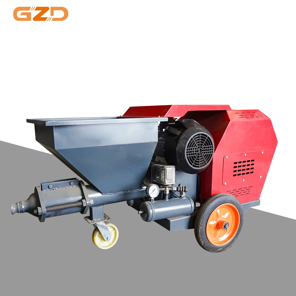 GZD 411 Cement Plastering Mortar Plaster Spraying Machine Wall Mortar Sprayer