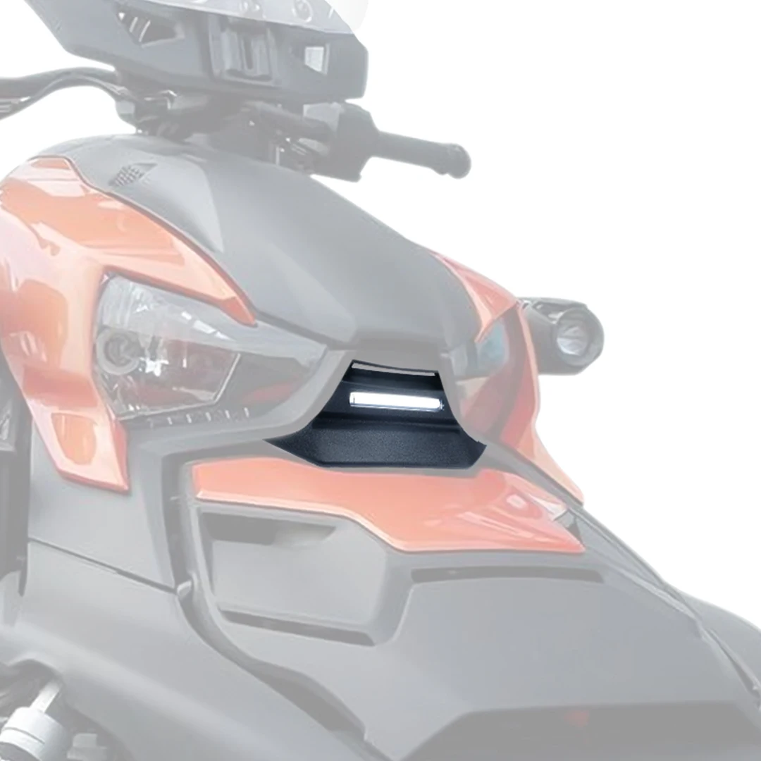 

Front Center Fairing with Accent Light Compatible with Can-Am Ryker Models Replace #705013110