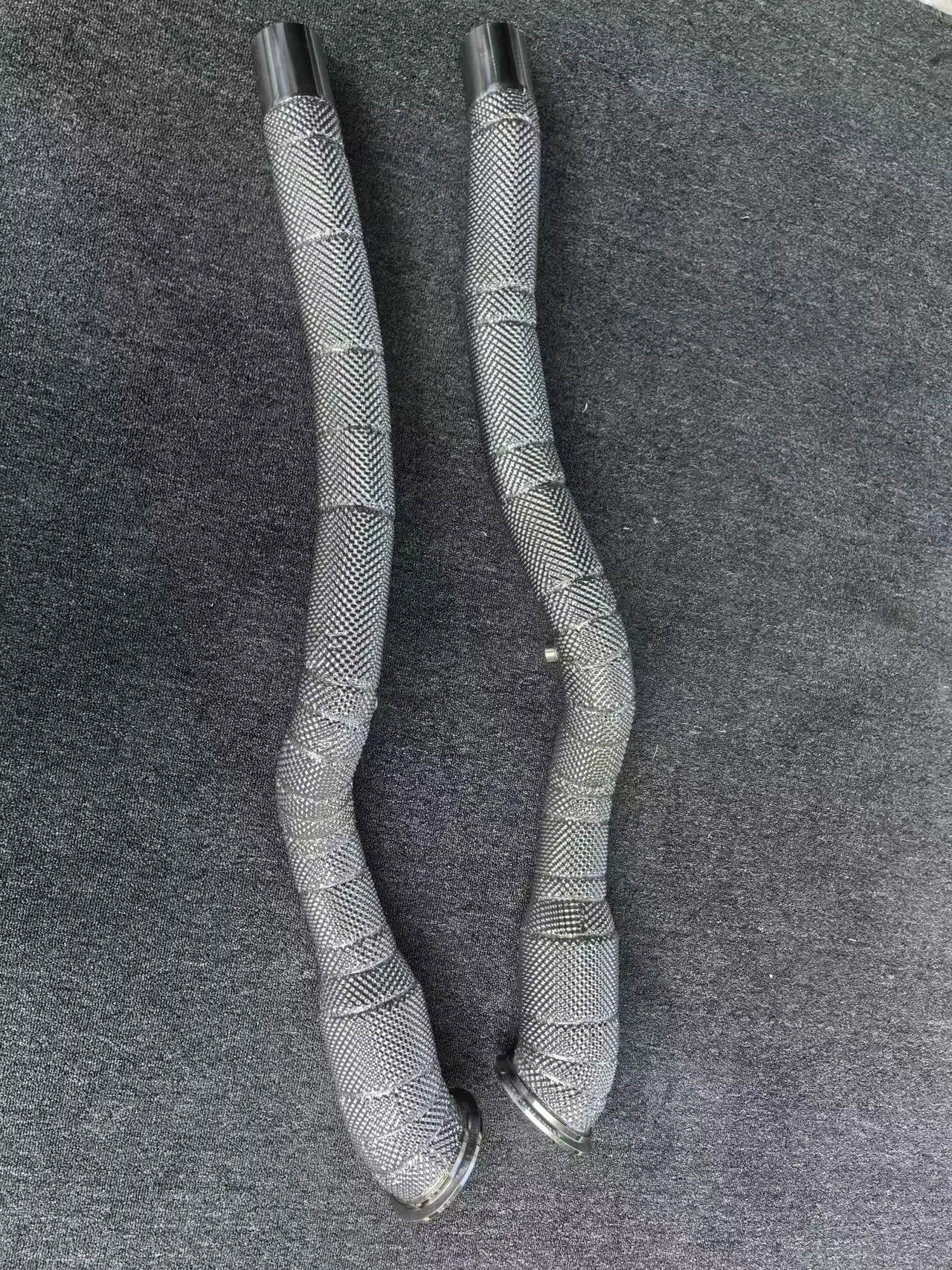 ACE Auspuffrohr Edelstahl-Downpipe für Ferrari F12 Berlinetta/FF V12/812 Superfast Hochleistungs-Auspuffkrümmer – Detail 10