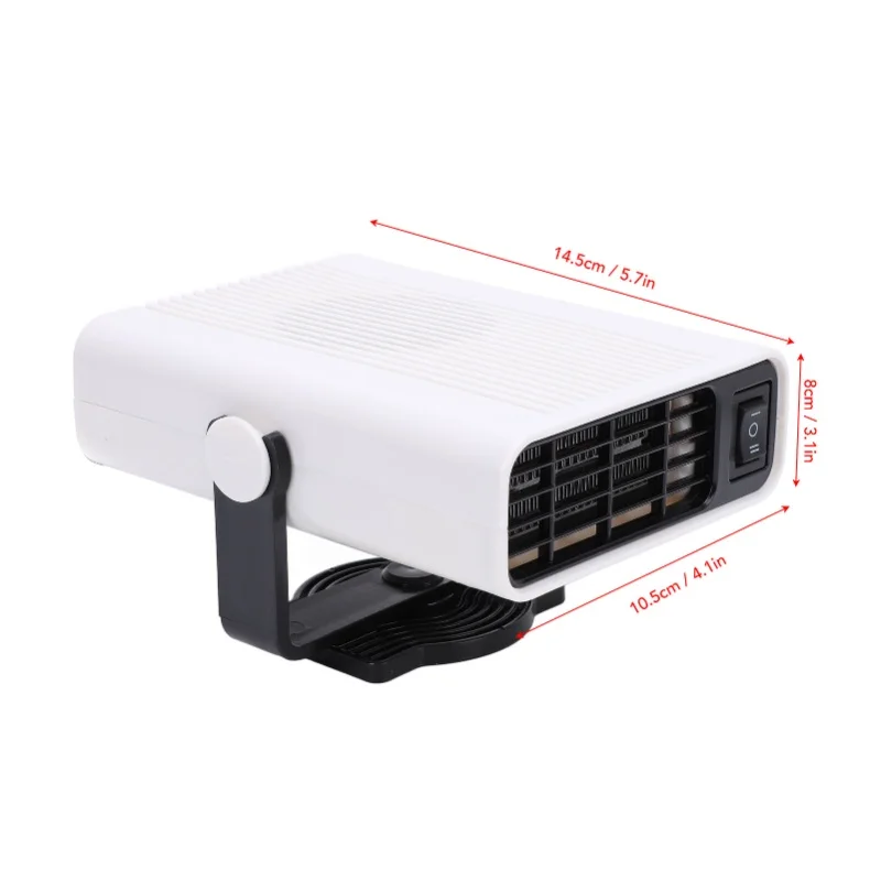 Car Heater 120W Fast Heating Enhanced Safety Portable Efficient Performance Car Windshield Defogger For Vehicle 12V