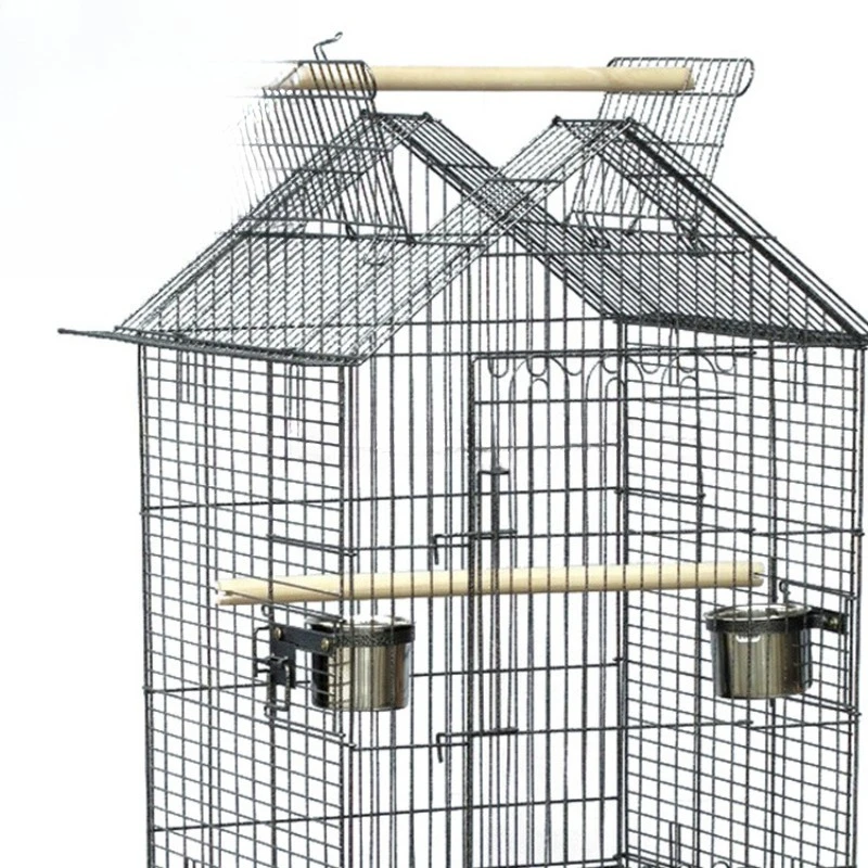 Processing custom parrot cage, special for tiger skin Xuanfeng , large household luxury metal factory direct sales
