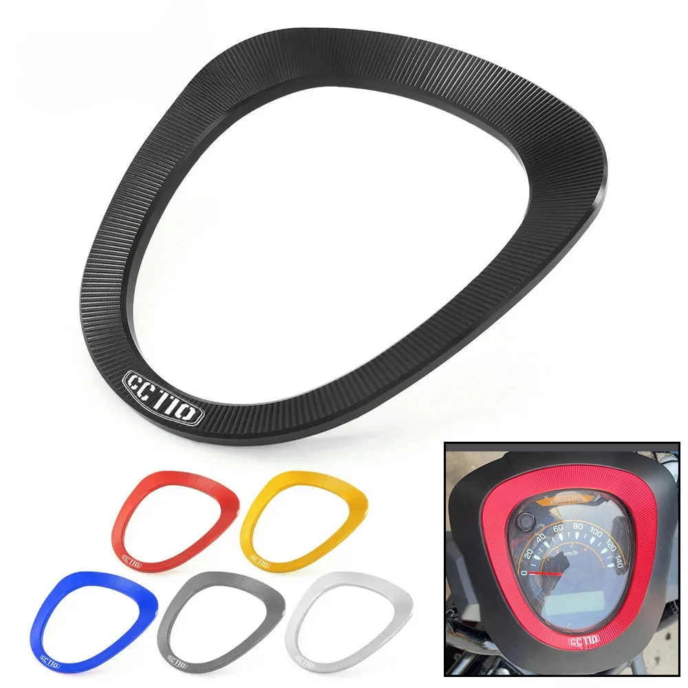

For Honda Cross Cub CC110 CC 110 Motorcycle CNC Key Shell Case Protective Cover Dashboard Instrument Frame Cover Trim