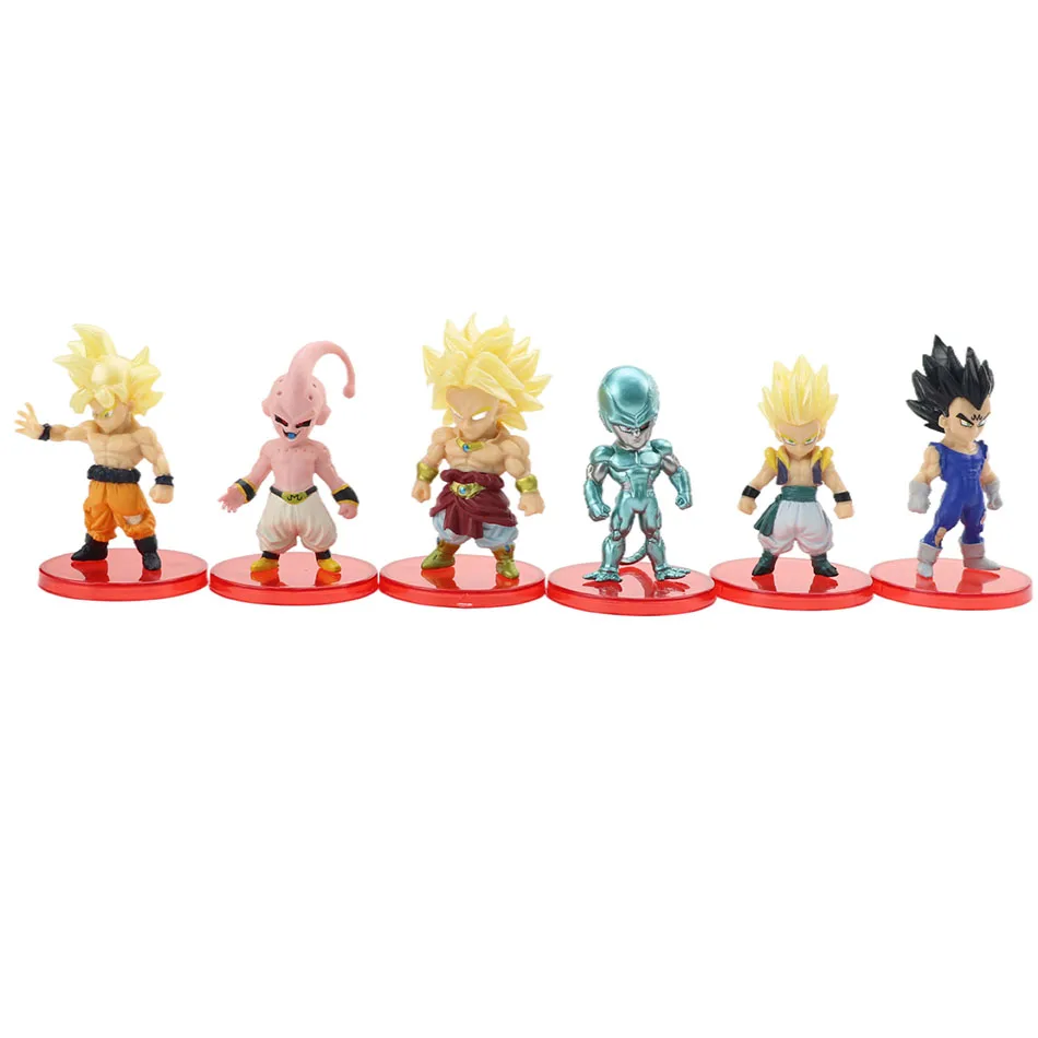 13/18/21 teile/satz Dragon Ball Z Super Saiyajin Goku Anime Figur Gohan Vegeta Broly Piccolo Majin Buu action Figur Modell Geschenk Spielzeug – Detail 18