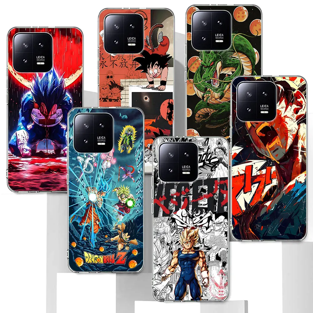 Чехол Vegeta Goku Dragon Ball для Xiaomi Mi 6X A2 13 11T 12 10 8 9 9T 5X A1 A3 CC9 10T 11 Lite 11i 12X 12T Pro, чехол из ТПУ для телефона