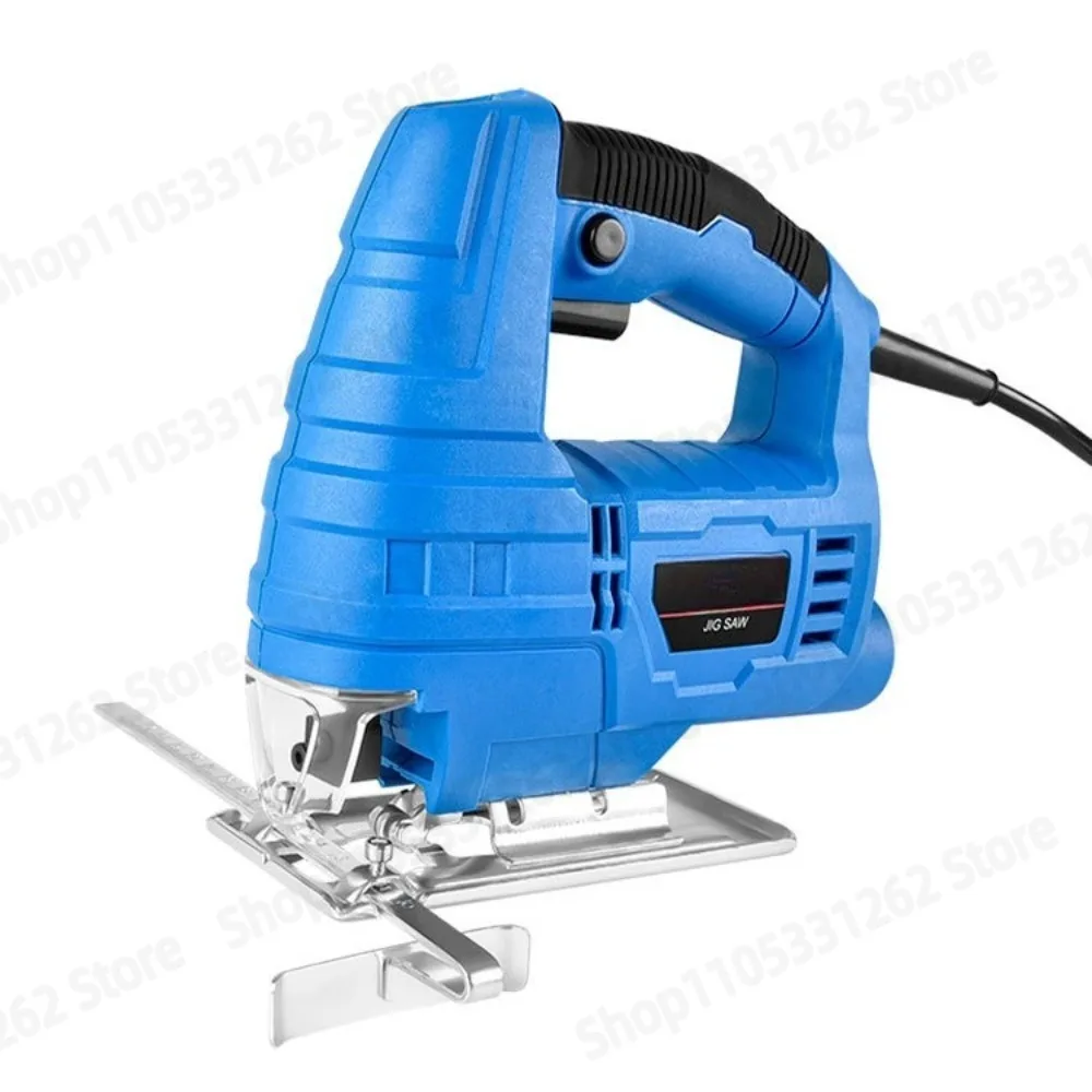 Electric Jigsaw Industrial Grade Woodworking Small Electric Saw Plug In Wood Board Cutter For Household