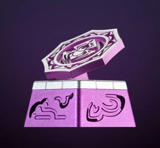 Durable and sturdy For Snakes and scorpions custom-made metal keycaps for their spiders