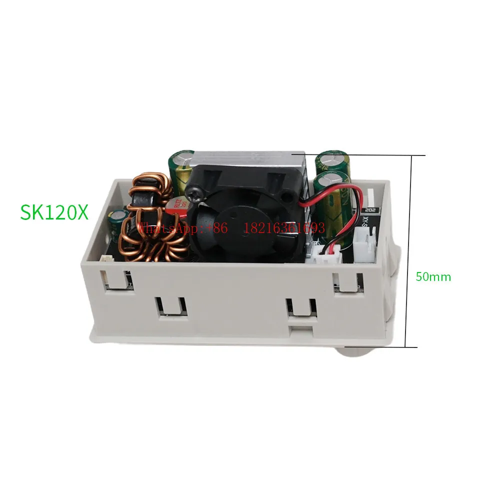 NEW  Numerical Control DC Buck 12V Power Supply Modified DIY Adjustable Power Supply Module Kit 120W6A
