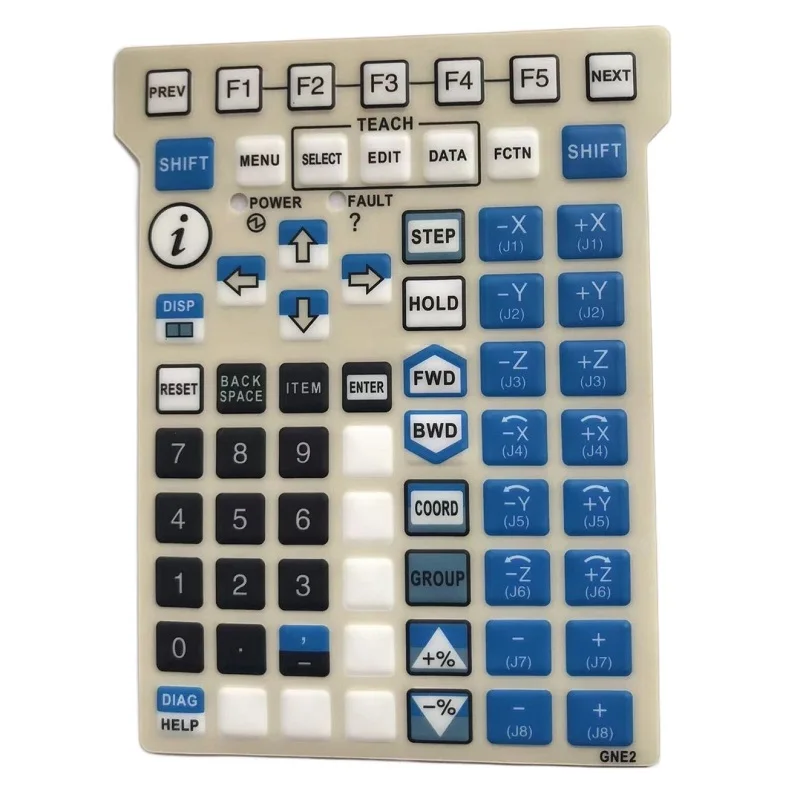 For Fanuc GNE2 Teach Pendant Protective Film Membrane Keypad