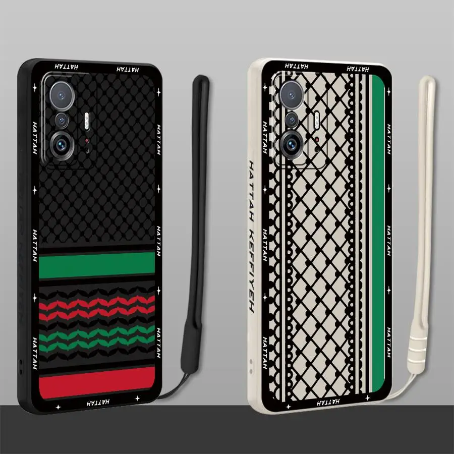 Чехол для Xiaomi Mi 11 12 Lite 10T 11T 12T Pro 13, мягкий чехол Hot Hattah Keffiyeh