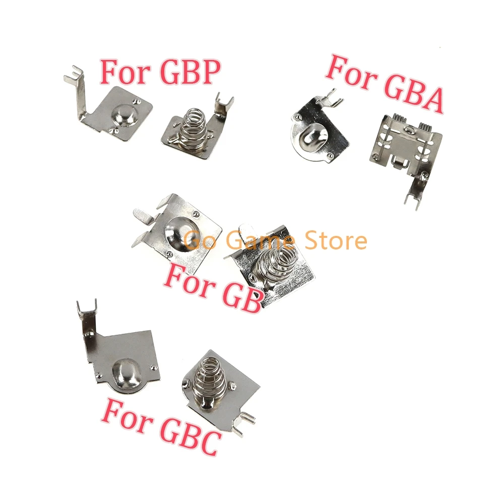 30pairs For Game Boy GB GBA GBC GBP Console Motherboard Battery Terminals Spring Contacts Battery Spring