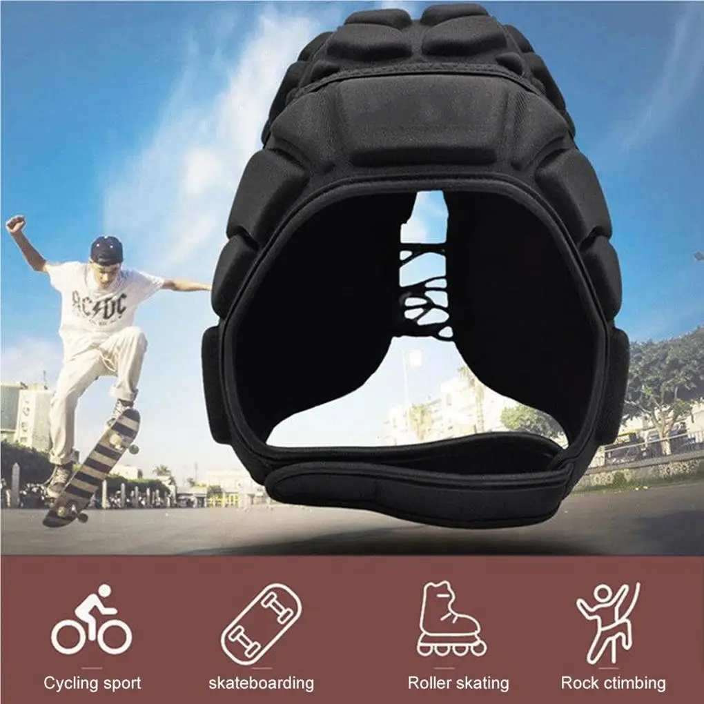 Ruby Scrum Caps Sport Headwear Buffering Helmets Cycling Football Skateboarding Headguard Hat Protective Accessory