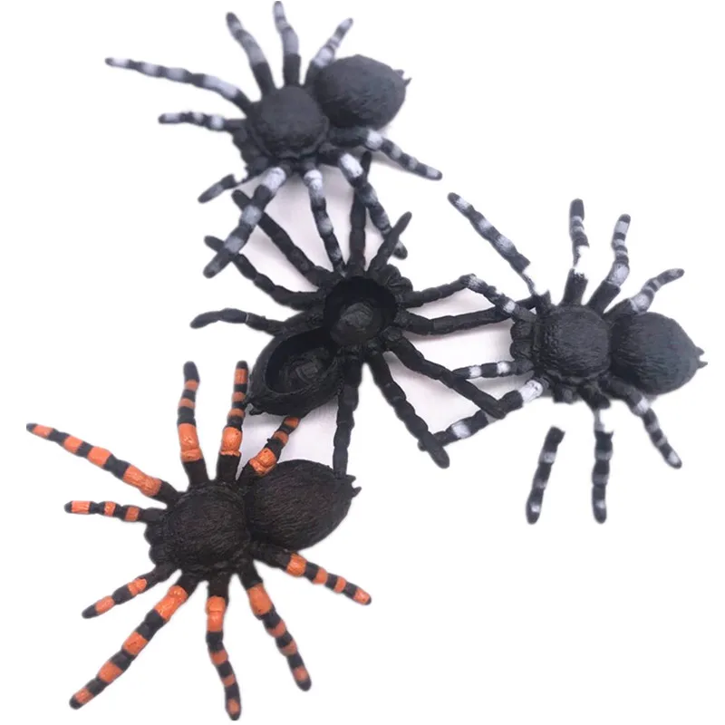 Simulation Spider Toys Mischief Scare Spider Model Decoration Scary Spiders Kid Boys Halloween Party Supplies Wacky Funny Props