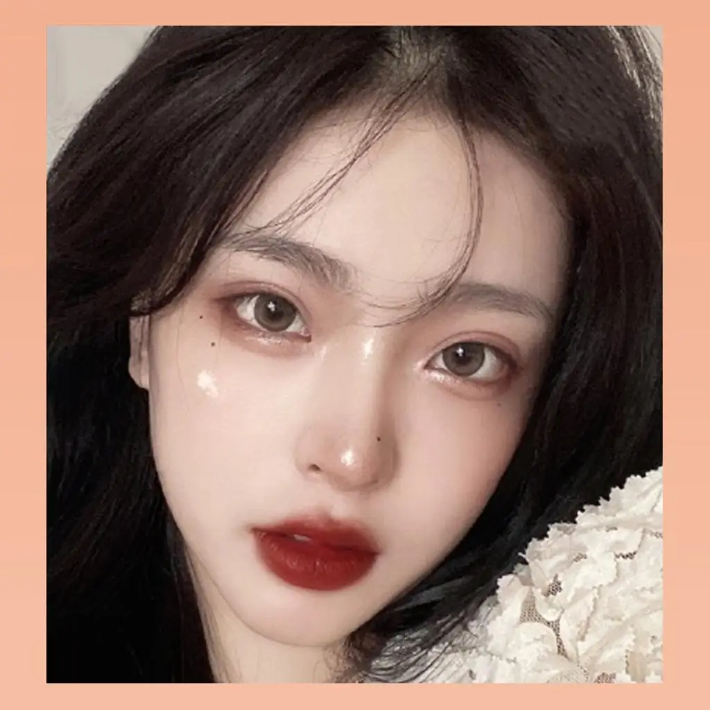 مجموعة أحمر شفاه مخملي غير لامع يدوم طويلاً وغير لاصق، مكياج ملمع شفاه للنساء والفتيات #5