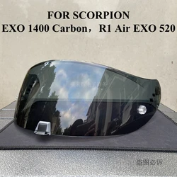 EXO 520 Helmet Visor Lens Motorcycle Full Face Helmets Visera Replacement Lens for Scorpion Exo 1400 Carbon, R1 Air & EXO 520