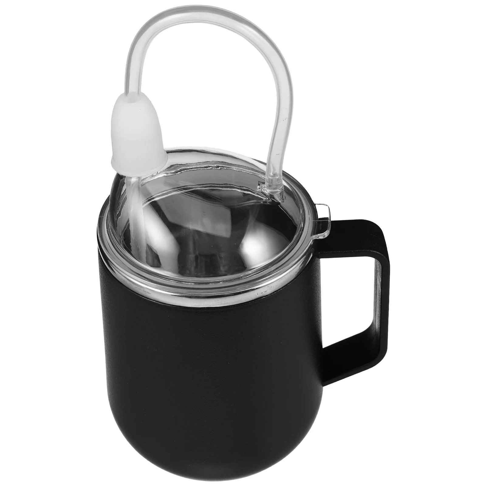 

Соломенная чашка для кормления из нержавеющей стали, водонепроницаемая, герметичная, с защитой от дросселя, питьевая бутылка для пожилых людей с ограниченными возможностями, вода для кормления, молочный суп