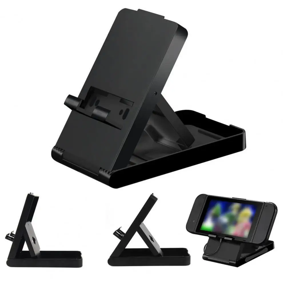 

Game Console Support Reliable Durable Gaming Console Bracket Folding Easy Carry Game Console Stand