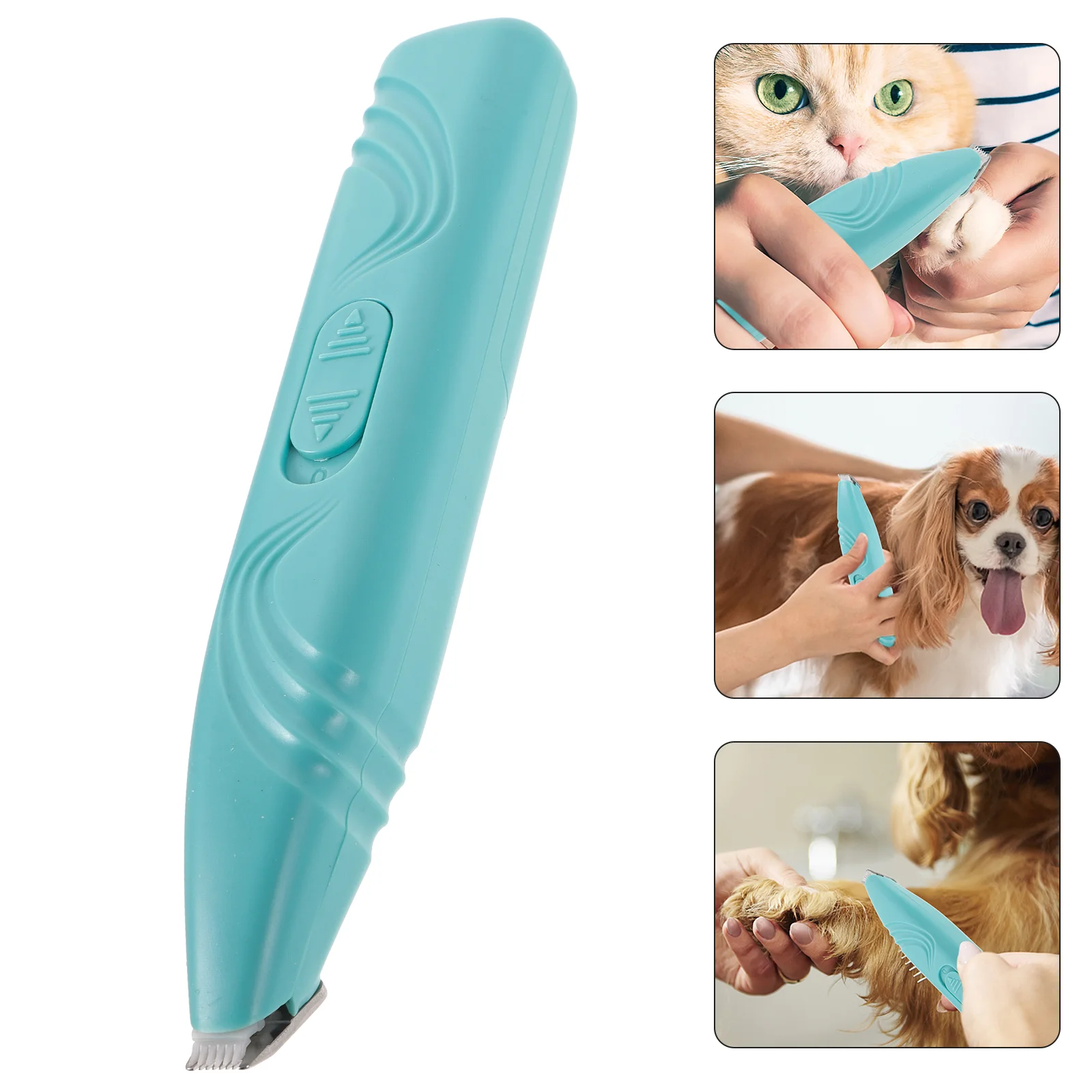 

Dog Paw Trimmer Pet Grooming Supplies Cat Clippers Shaver Scissors for Hair Abs