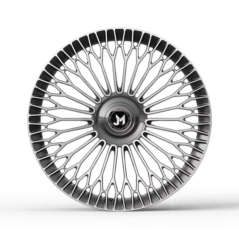 Hot Sales Customized Color & Size 18 19 20 21 22 23 24 26 Inch Matt Bronze / Brush Aluminum 5x112 Monoblock Deep Concave Forged