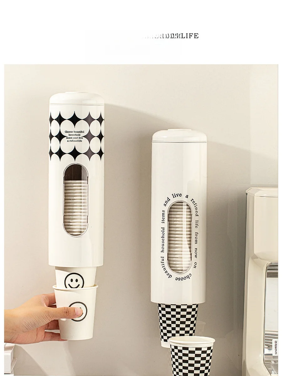 

Одноразовый пылезащитный держатель для стаканов Tlife Sound, диспенсер для воды, креативный пластиковый материал, не требует установки.