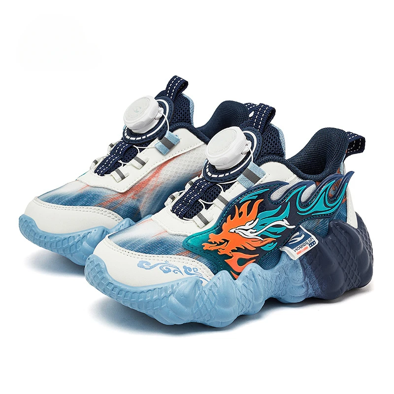 

Spring Boys' Sports Shoes Breathable Mesh Soft Sole Children's Casual Sneakers Fashion Brand Kid's Running Shoes 5-12 Years Old