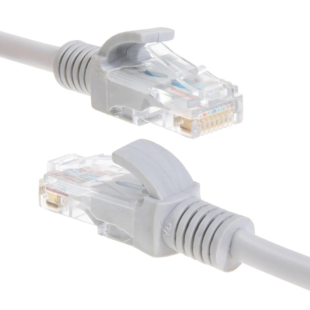 Router Computer Cable High Speed Network Cable with RJ-45 Connector Internet Network Patch Cord 100ft for PC Router Computer