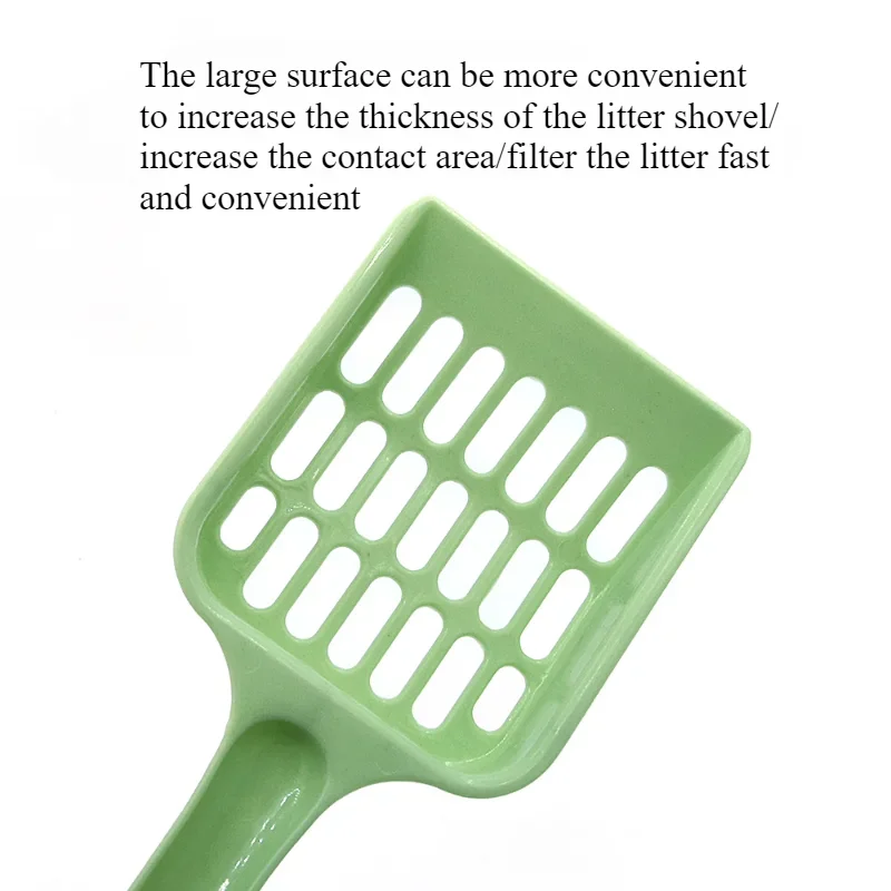 Cat Litter Spoon Shovel Plastic, Pet Toilet Poop Artifact Garbage Sand Shovel Pet Cleaning Artifact Dog Shovel Pet Cleaning Tool