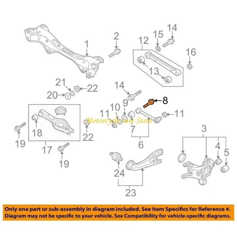

U75F Cams Bolt 55233-3R000 546403R000 552603K100 54559-2E000 Replacement Arm Screw