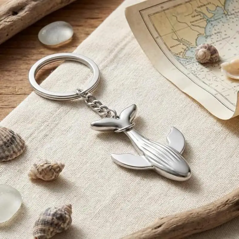 Beliebter Wal-Autoschlüsselanhänger, Kreativer Paar-Taschen-Schlüsselhalter-Anhänger, Entzückendes Kleines Geschenk für Jubiläen – Detail 3