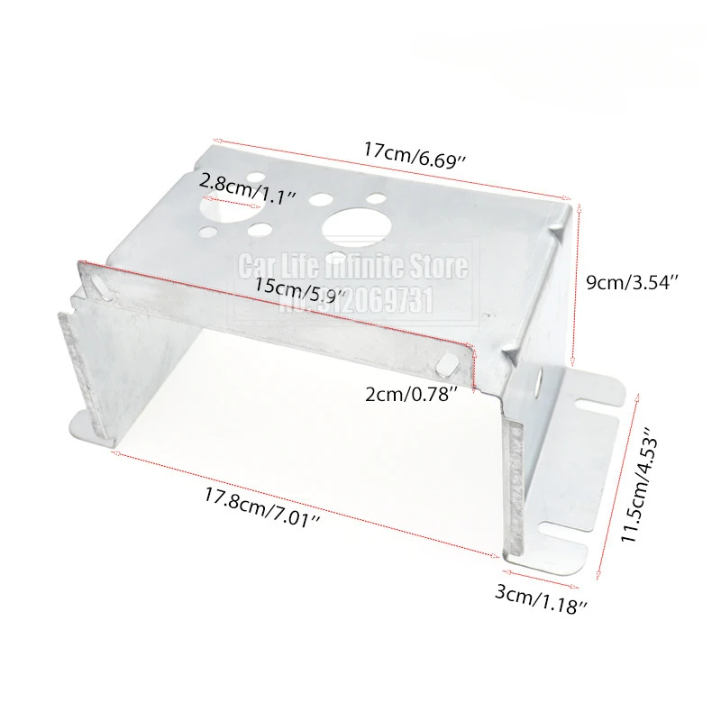 Air Diesel Heater Base Mounting Bracket Floor Plate Silver For Eberspacher Webasto Propex Car Truck VAN