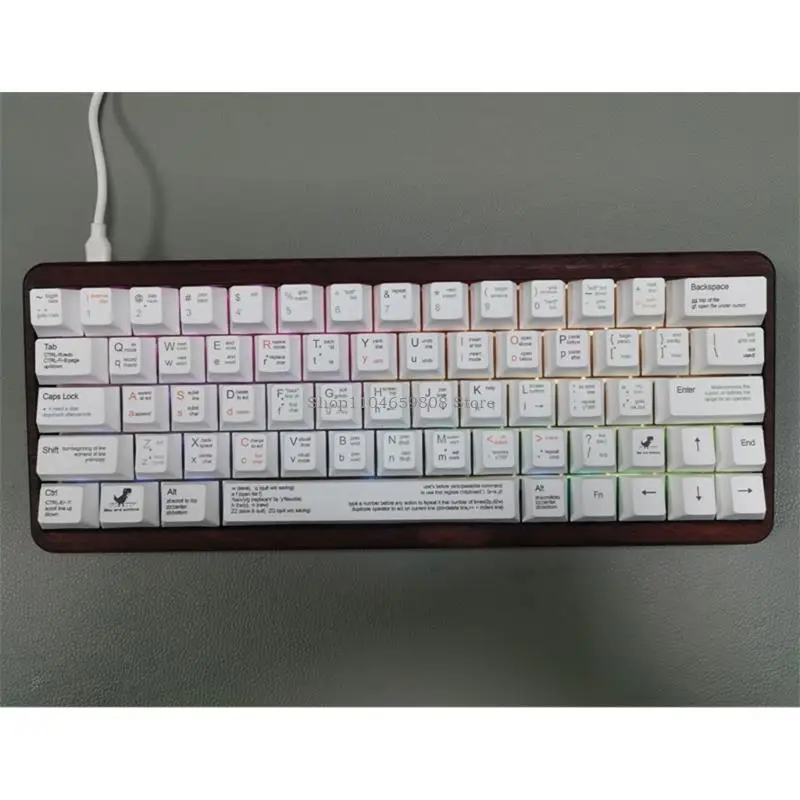 

129Keys Cherry Profile Индивидуальная KeyCap PBT Dyesublimations для DZ60 SK61