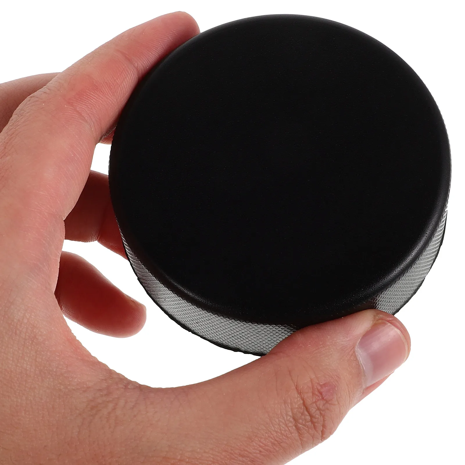 20Pcs Solid PU Ice Hockey Pucks Black for Hockey Training Practice Indoor Table Floor Sport Accuracy Speed Control Professional