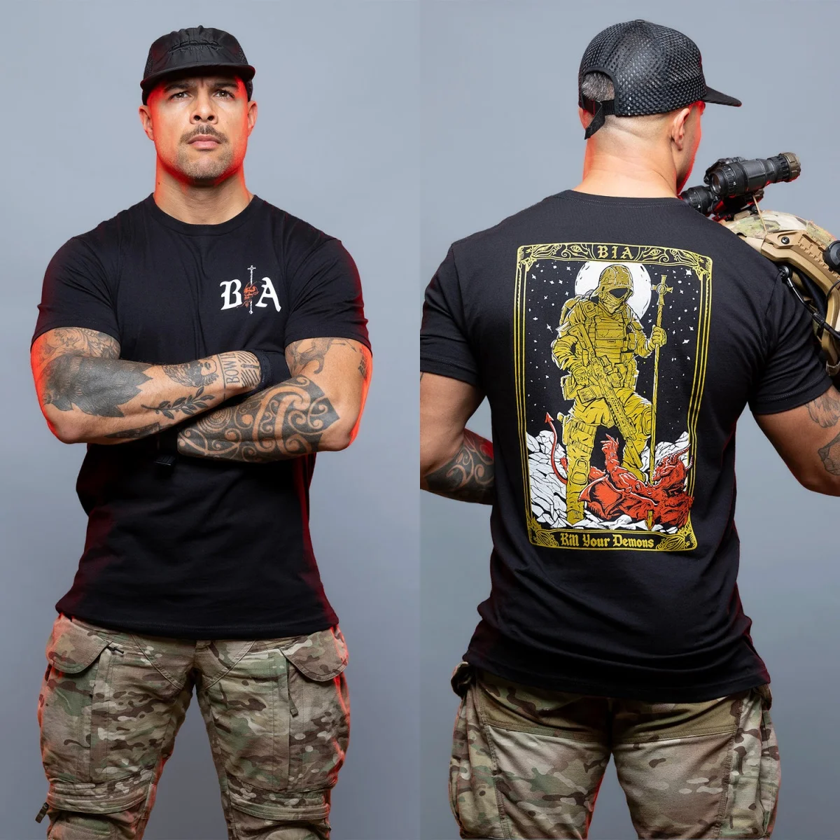 2026 New Brothers in Arms Overcome Your Inner Evil - T-shirt - Lifelong Comrades