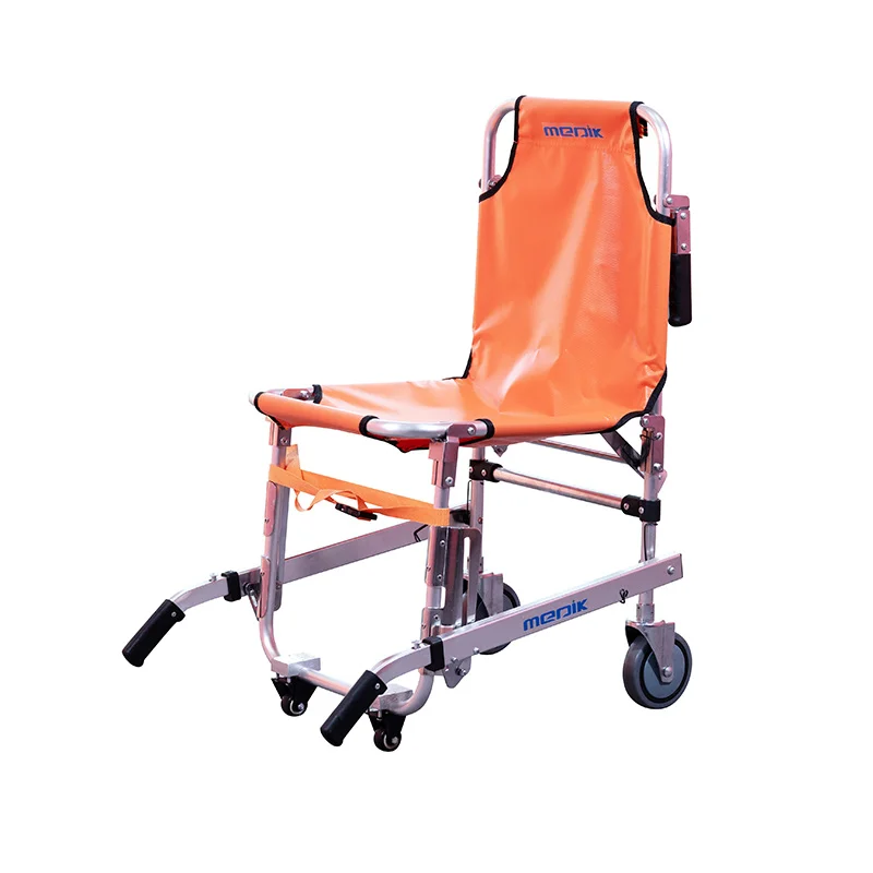 Portable Foldable Home Evacuation Climbing Wheelchair Ambulance Stair Chair Stretcher For Sale