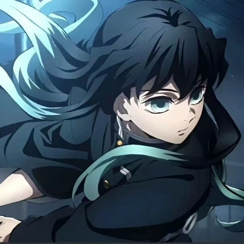 10cm Anime Demon Slayer Tokitou Muichirou Q versión kawaii muñeca de algodón mochila colgante decoración juguetes decoración de escritorio regalos