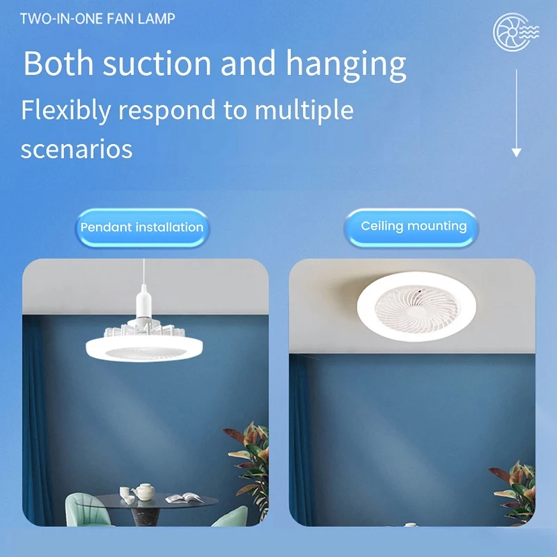 Ceiling Fan Ceiling Fans With Light And Remote E27 Enclosed Ceiling Fans With Light For Adult Kids Living Room Bedroom