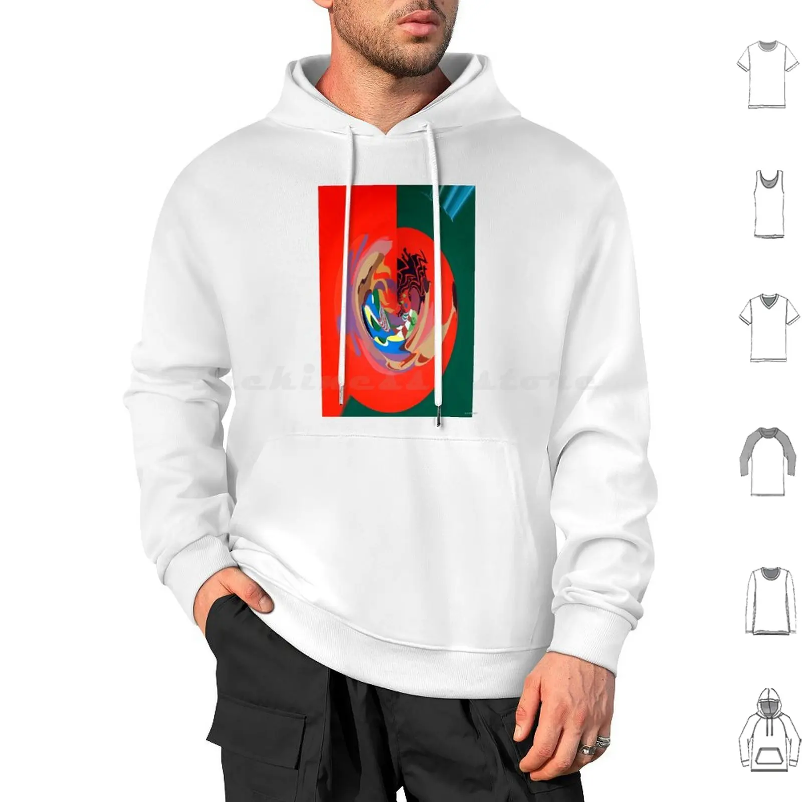 Stage Dancer Digital I Hoodies Long Sleeve Dance Dancer Stage Performer Movement Choreographer