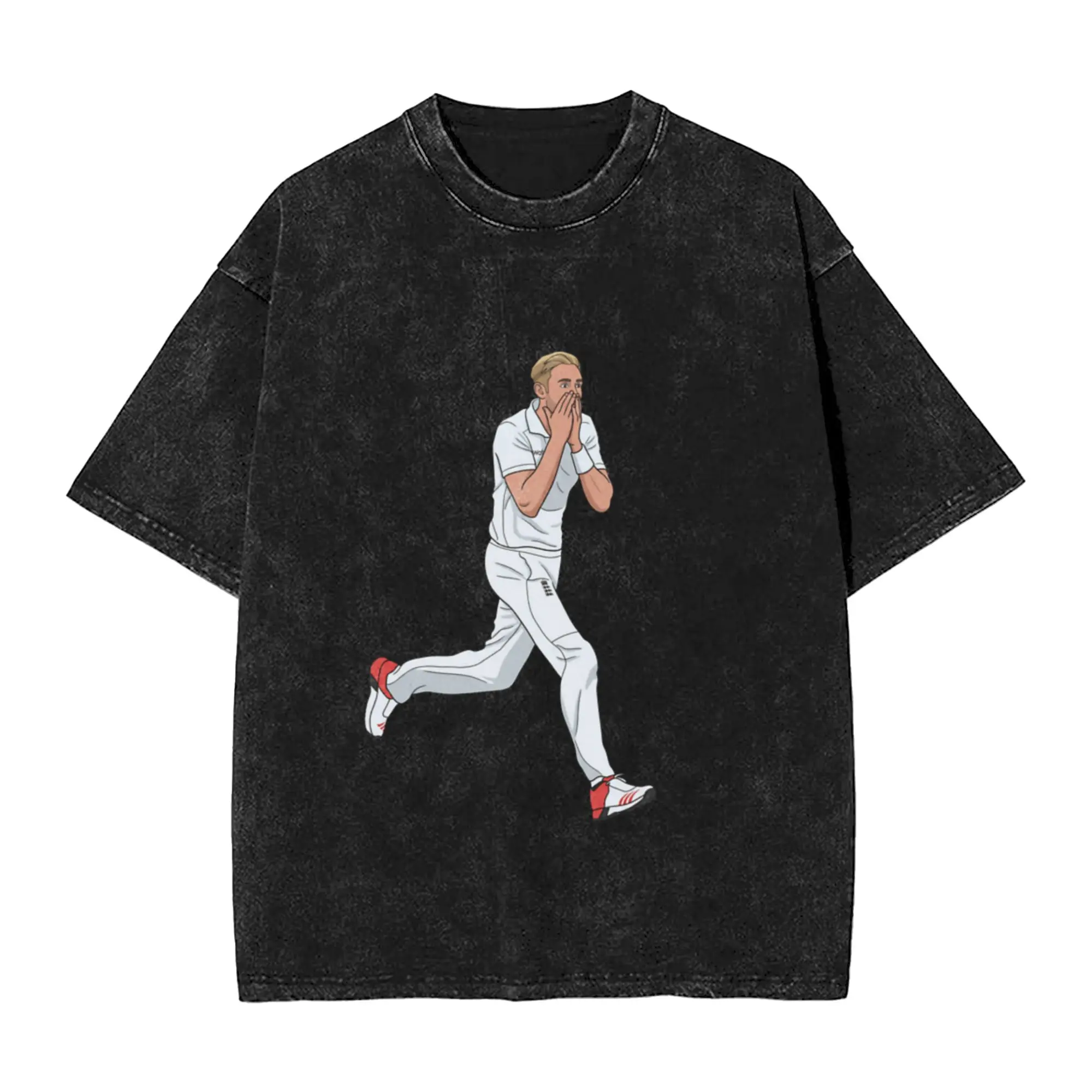 Stuart Broad Fast Bowler - T20 - Cricket Player  Classic Comfort A Vintage Oversized Cotton Unisex T-Shirts