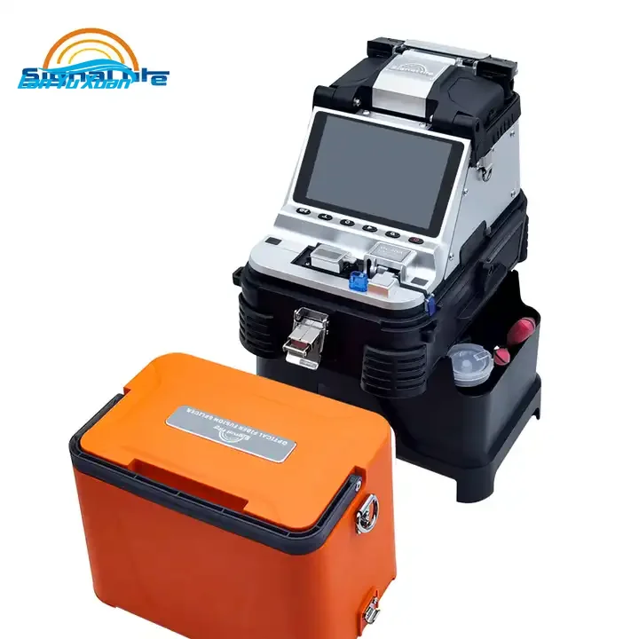 New Arrival AI-10A SM&MM Automatic Electric Cleaver Signal Fire Ai-10 6 motors fusion splicer machine