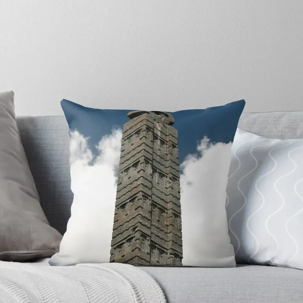 

Axum Stele Throw Pillow Cushion Covers For Living Room Christmas Pillows Decorative Cushion Anime pillow