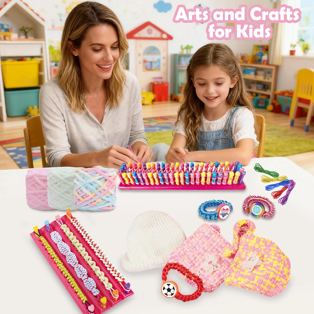 Kit de Tecelagem DIY para Cria - Art Craft Hat avaliação e preço