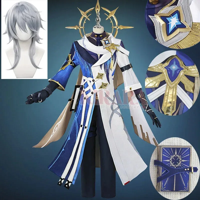 

Sunday Harmony Skin Cosplay Costume for Game Star Rail Sunday Cosplay Wig Role Play Party Outfits