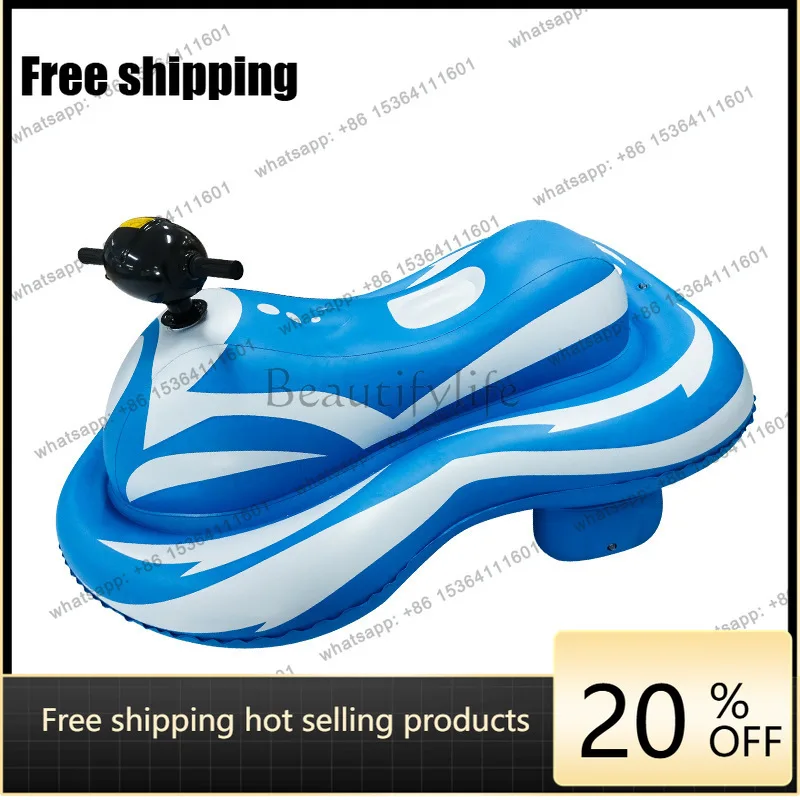LS Cross-border in-stock electric inflatable motorboats, water parks, single-person electric boats, yachts, fishing boats