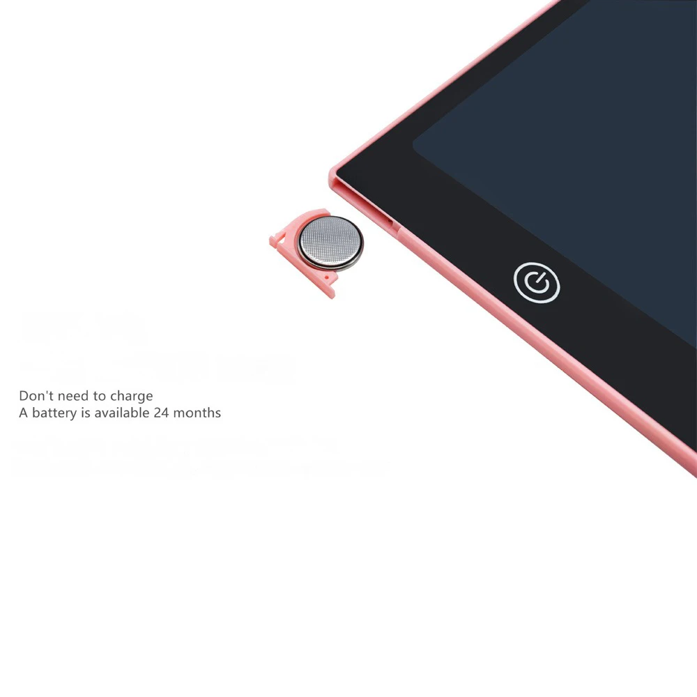 جهاز لوحي محمول للكتابة خالي من الغبار ، لوح قماشي صديق للبيئة ، جهاز لوحي إلكتروني بالمسح المتكرر ، توفير للطاقة