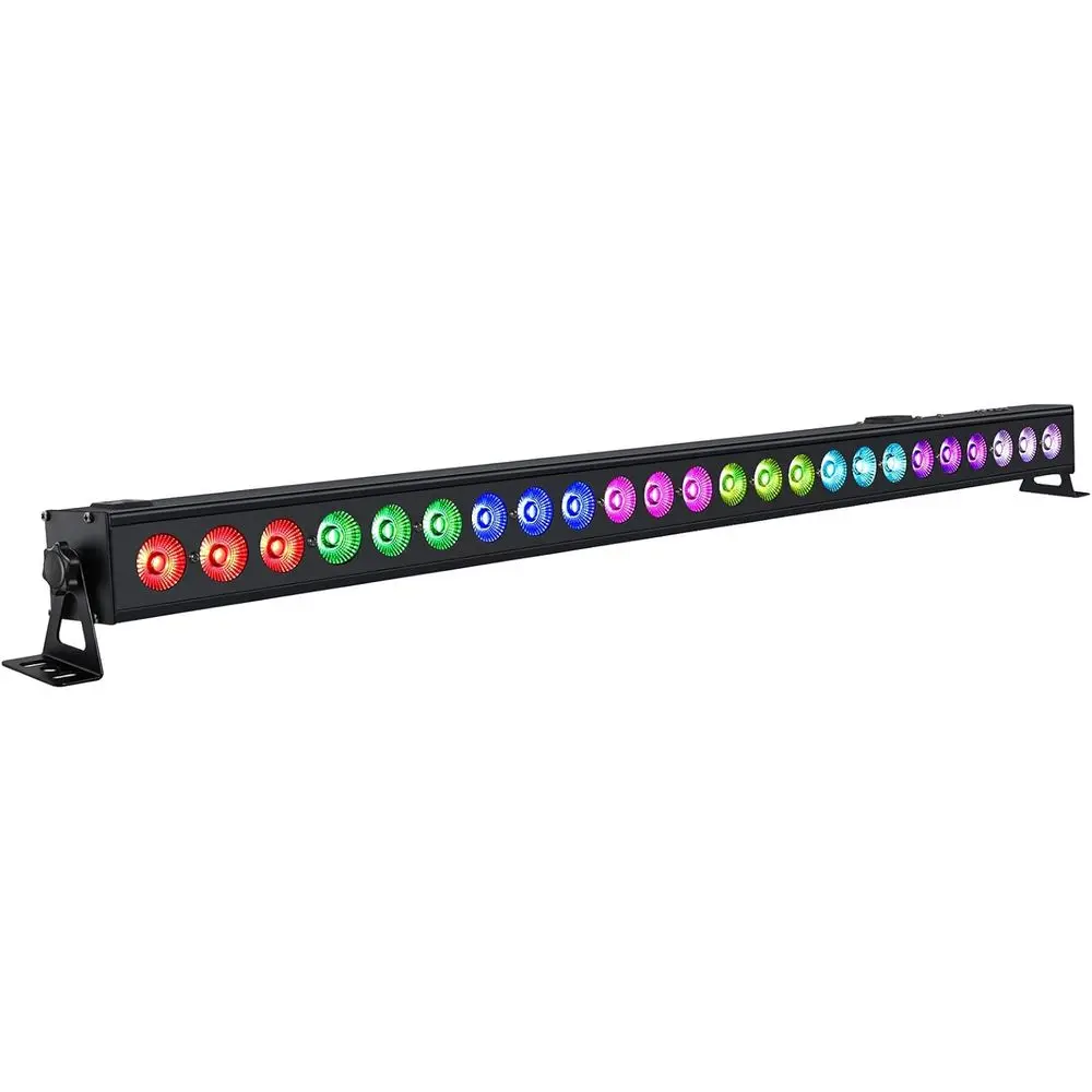 

Светодиодный прожектор для сцены - OPPSK 72W 24LED RGB Wall Washer - с функцией автоматического воспроизведения звука и DMX-управлением - для освещения сцены или церкви