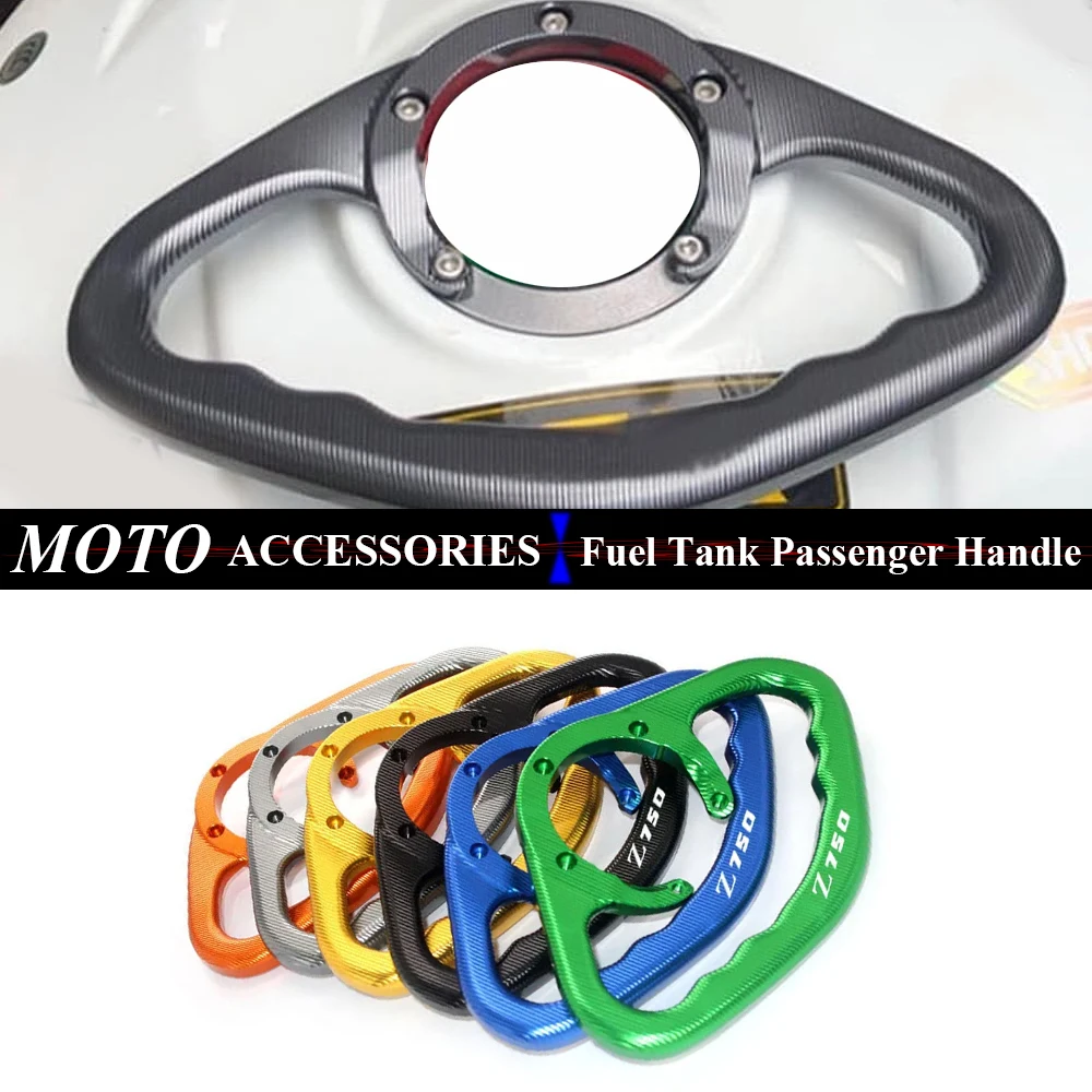 

For Kawasaki Z 750 2003-2012 Z750R 2011-2012 Motorcycle Passenger Handgrips Hand Grip Tank Grab Bar Handles Armrest
