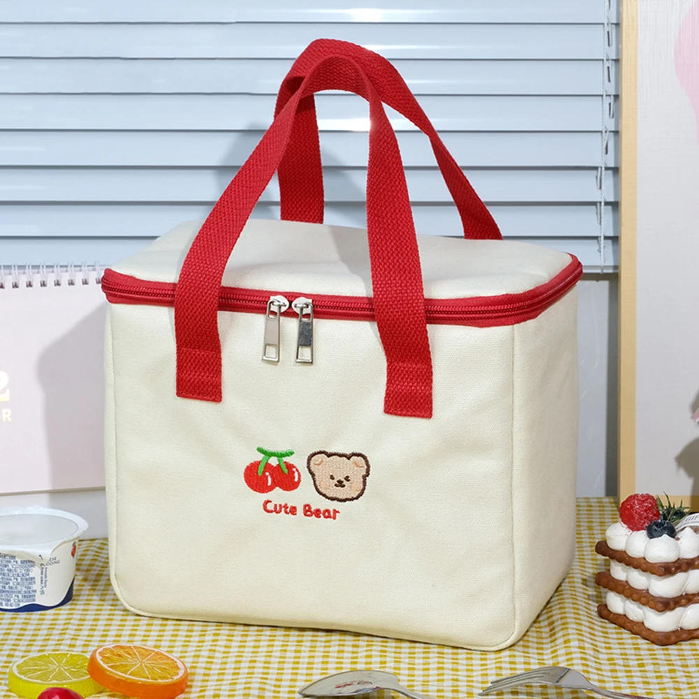 1PC Lunch Bags Insulated Lunch Box For Women Adults, Large Lunch Tote Bags Cooler Bag Leakproof Lunch Box